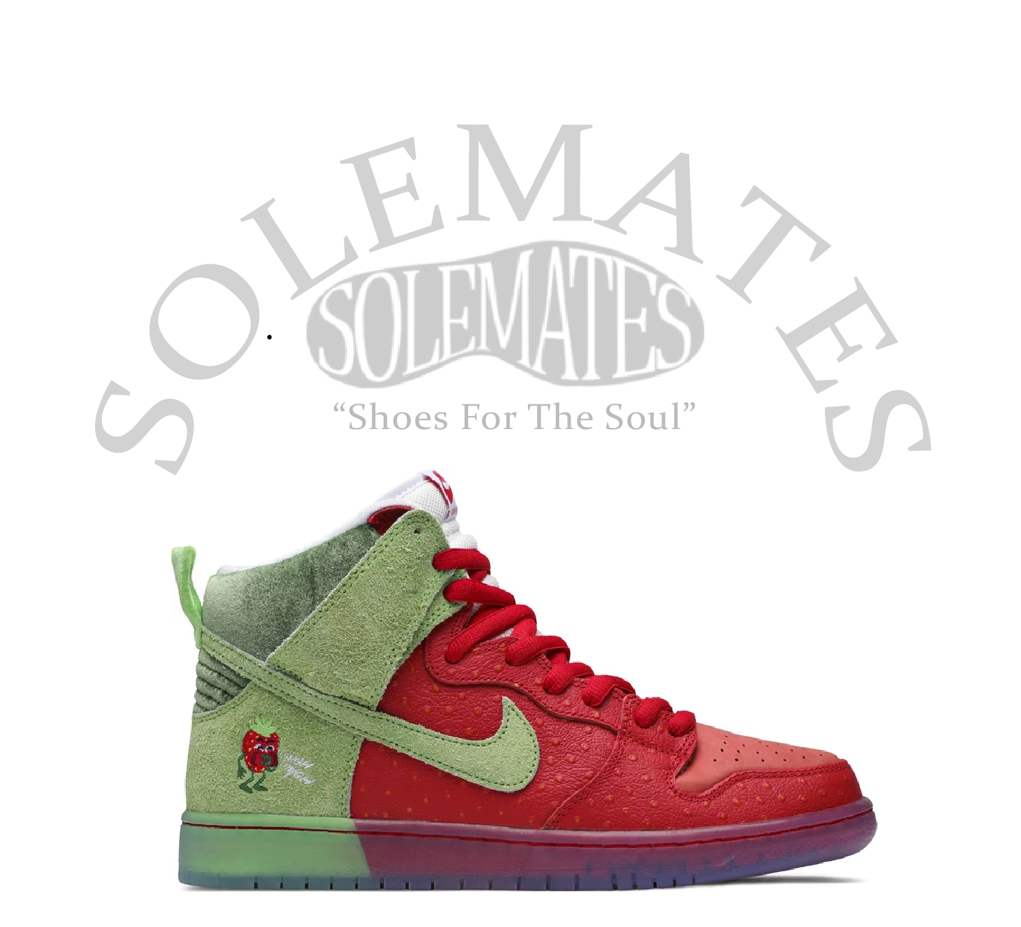 Nike dunk high sb prm strawberry cough sale