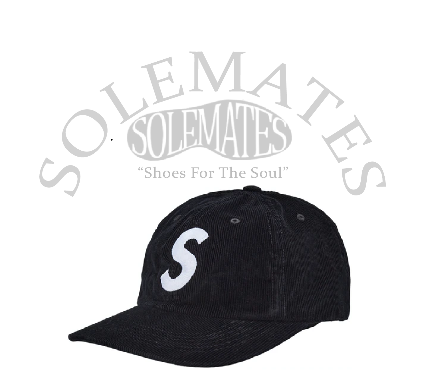 Supreme Fine Wale Corduroy S Logo 6-Panel – Solemates Boutique