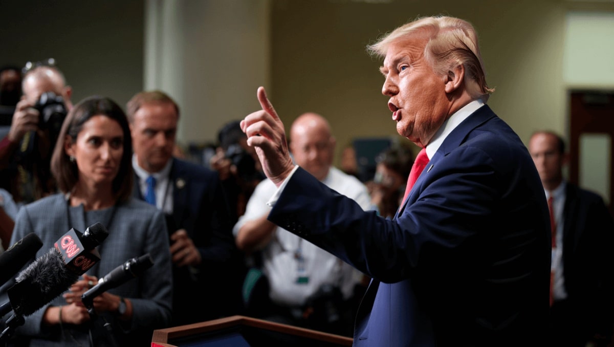 Trump Blasts Reporter Natalie Allison’s ‘Very Bad Attitude’ After Cutting Her Off Mid-Question
