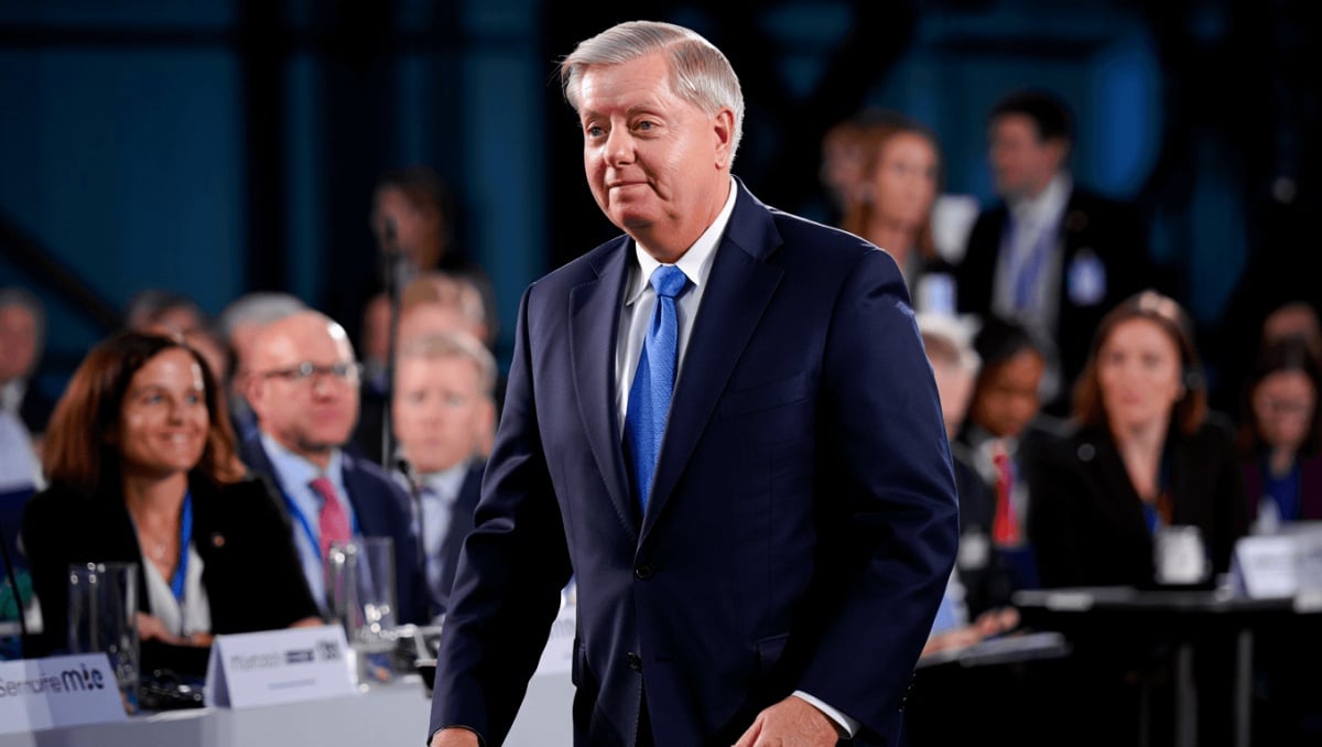 Lindsey Graham Shares Blunt Message to Those 'Nervous' About Trump’s Takeover Plans: 'Who Gives a S--- Who Owns Greenland?'