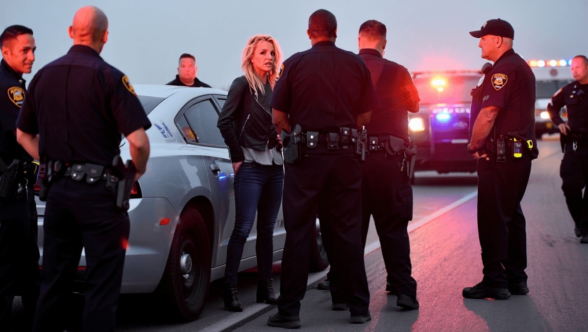 Britney Spears 911 Dispatch Audio Reveals Hour-Long Highway Chase Ahead of Her Arrest