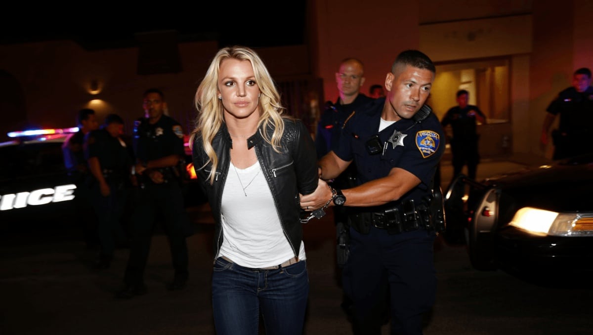 Britney Spears Arrested in California