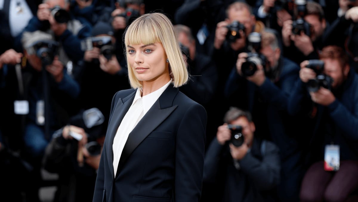 Margot Robbie Debuts a Blunt Bob and Bangs in Edgy New Makeover