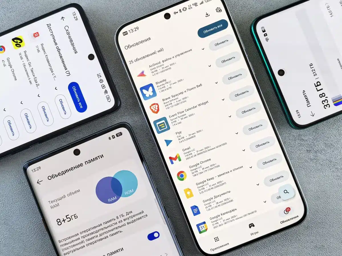 Smartphone displaying app settings with schema markup and metadata configuration options