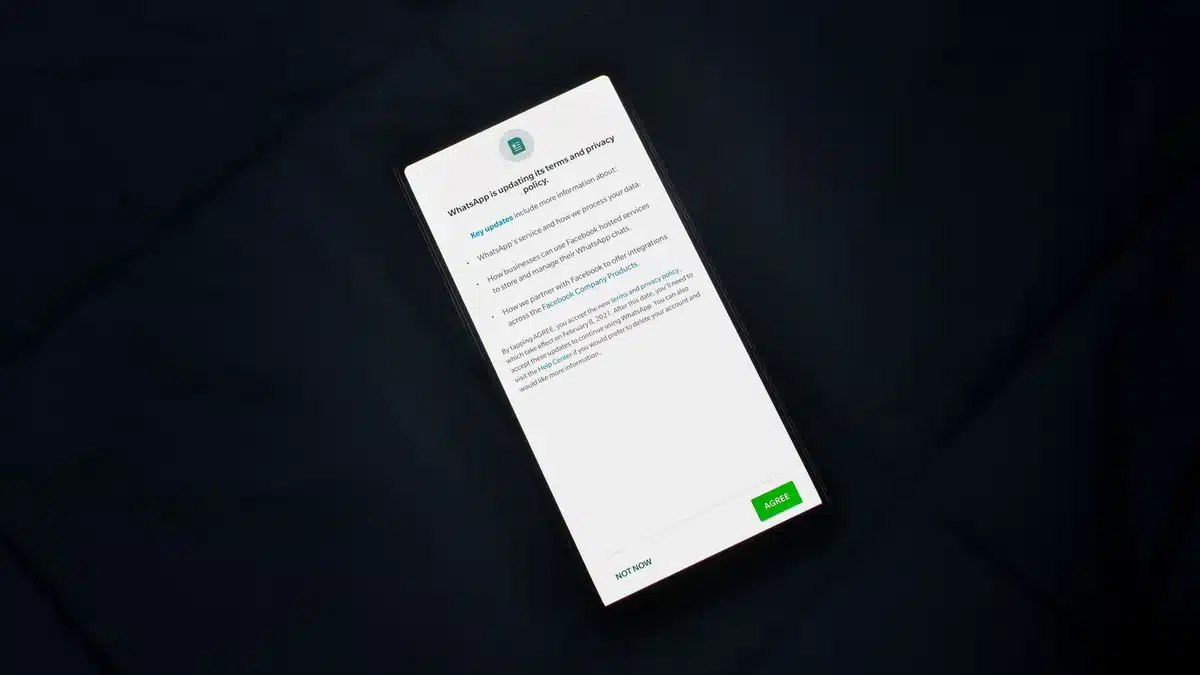 User privacy settings and data control options on a digital device
