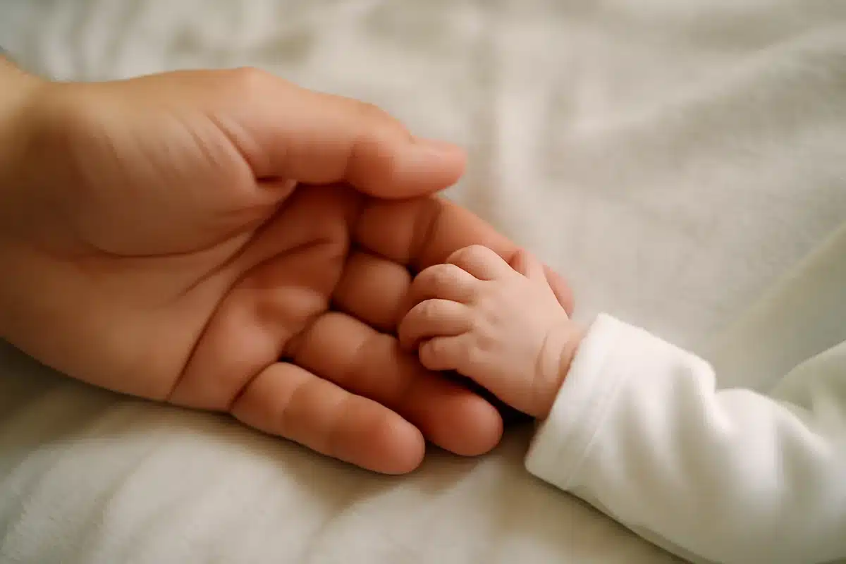 Vianney welcomes second baby: shares tender newborn photo