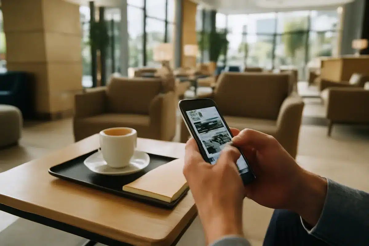 Hotel lobby AI trend on TikTok: insert yourself into Quavo and Takeoff video