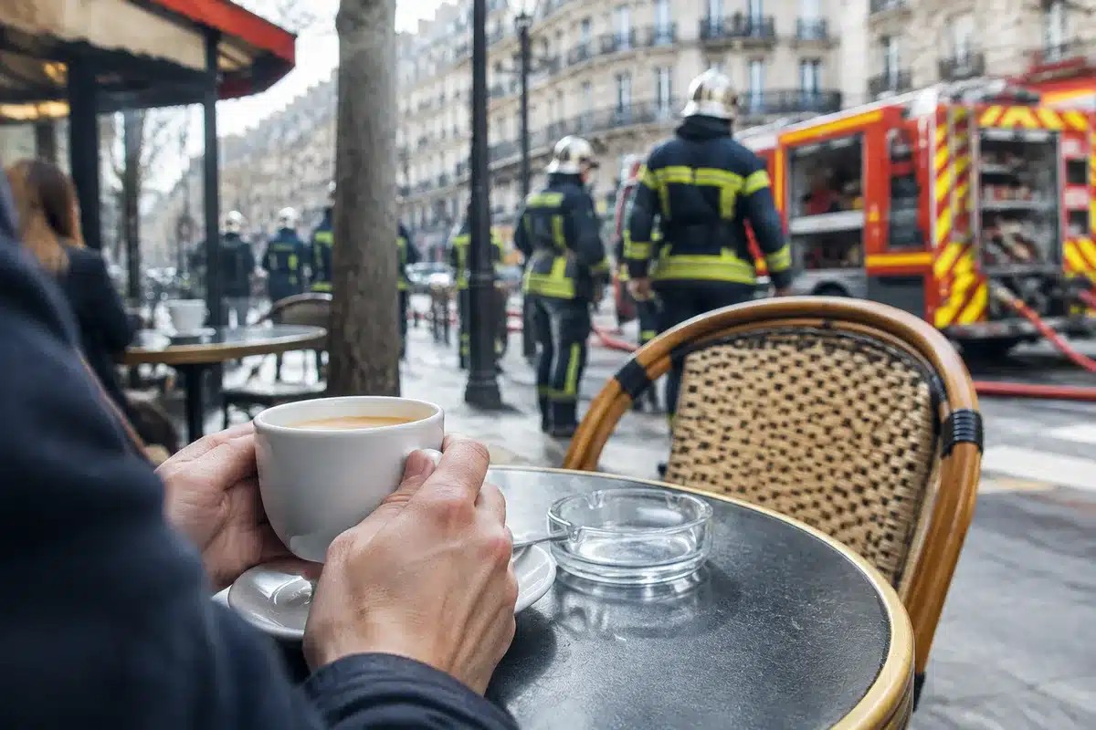 Renaud meets firefighters: viral video sparks online buzz